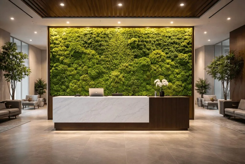 The Ultimate Guide to Preserved Moss Walls for Offices